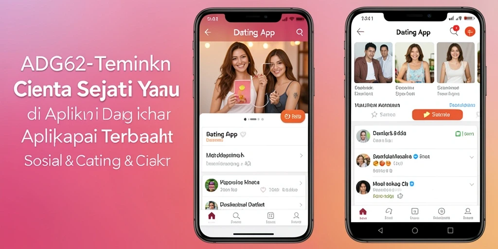 Antarmuka aplikasi ADG62 yang modern dan mudah digunakan.