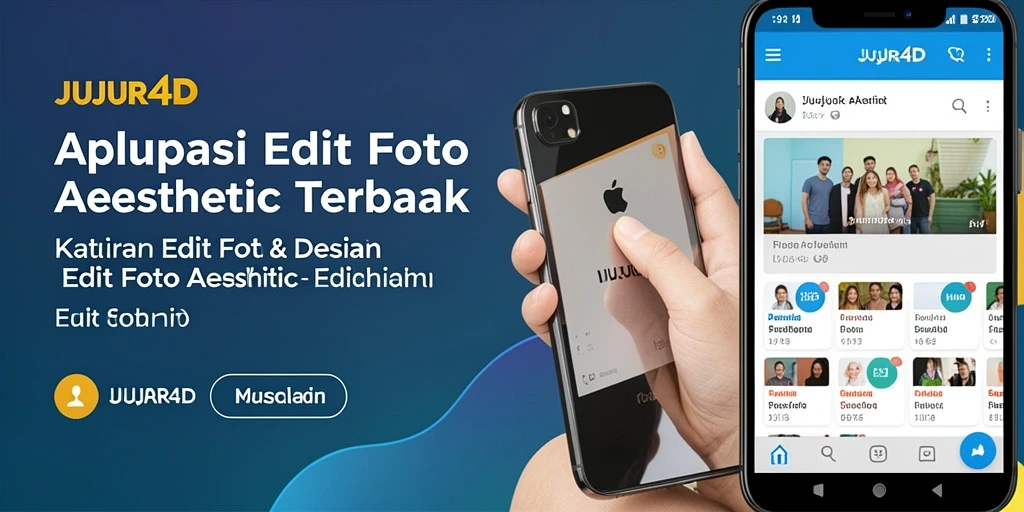 Tampilan antarmuka JUJUR4D yang menarik dan intuitif.