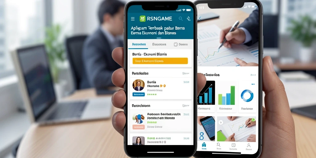Tampilan antarmuka RSNGAME yang modern dan informatif.
