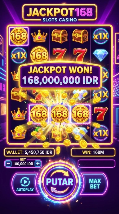 jackpot168 tampilan beranda